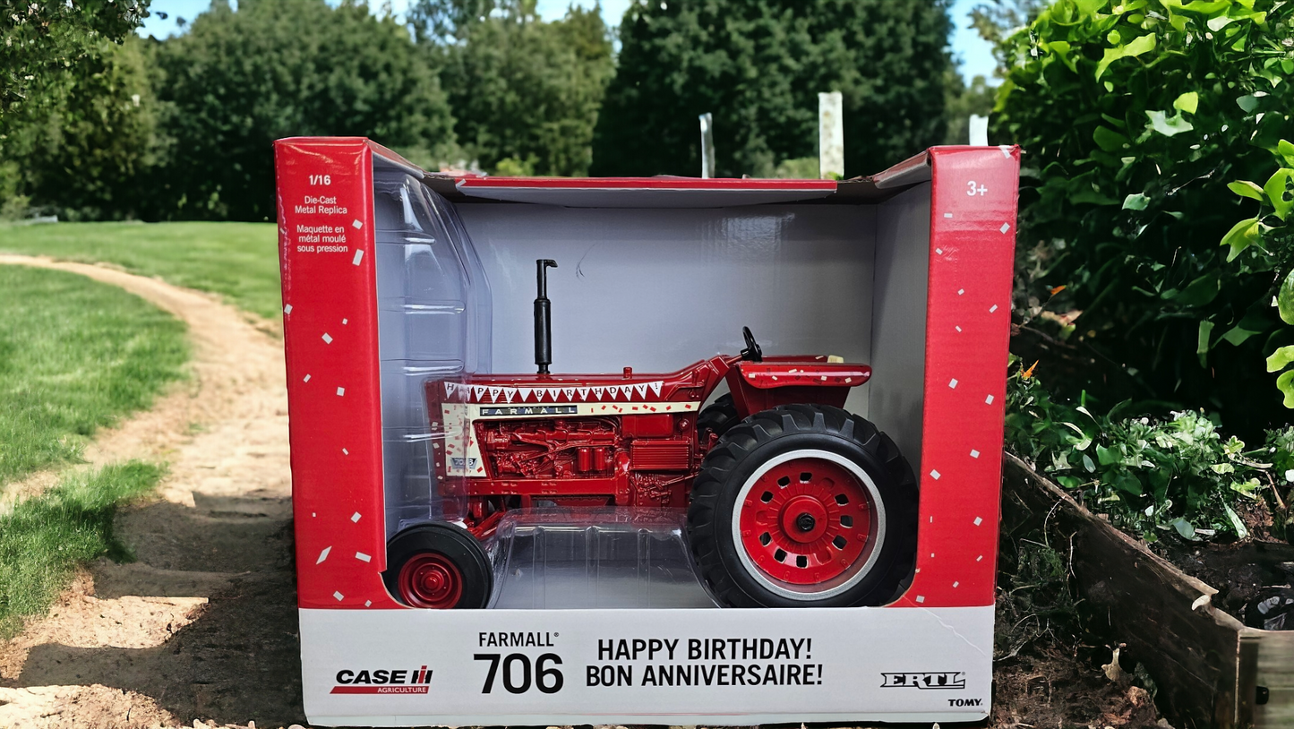 1/16 Case Farmall 706 Birthday Edition