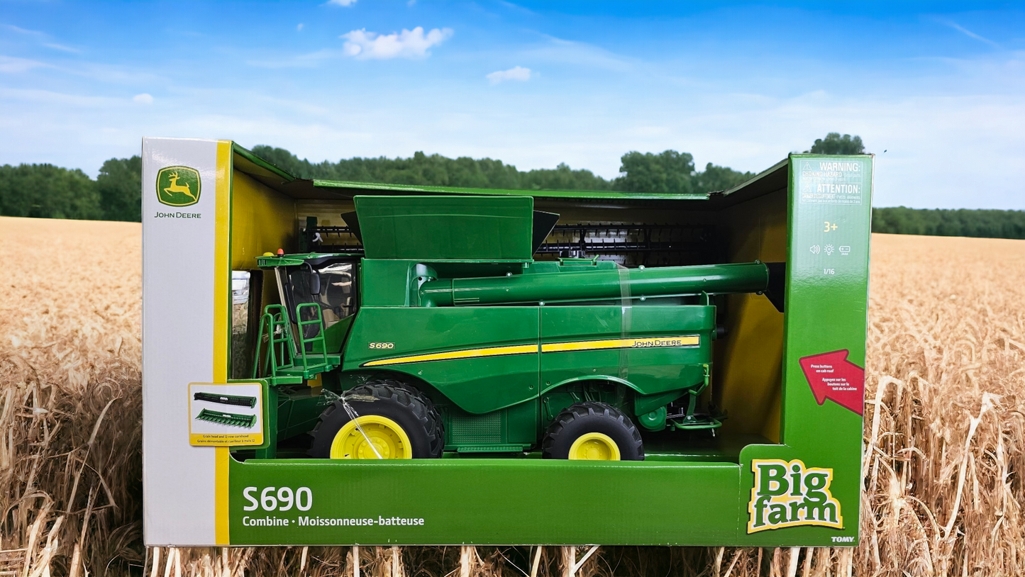 1/16 John Deere S690 Combine