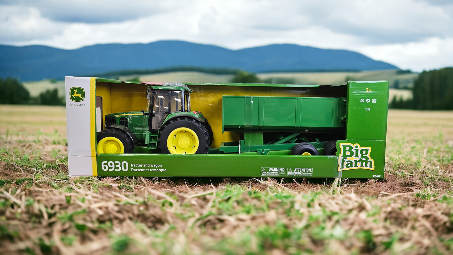 1/16 John Deere 6930 Tractor & End Dump Tailer