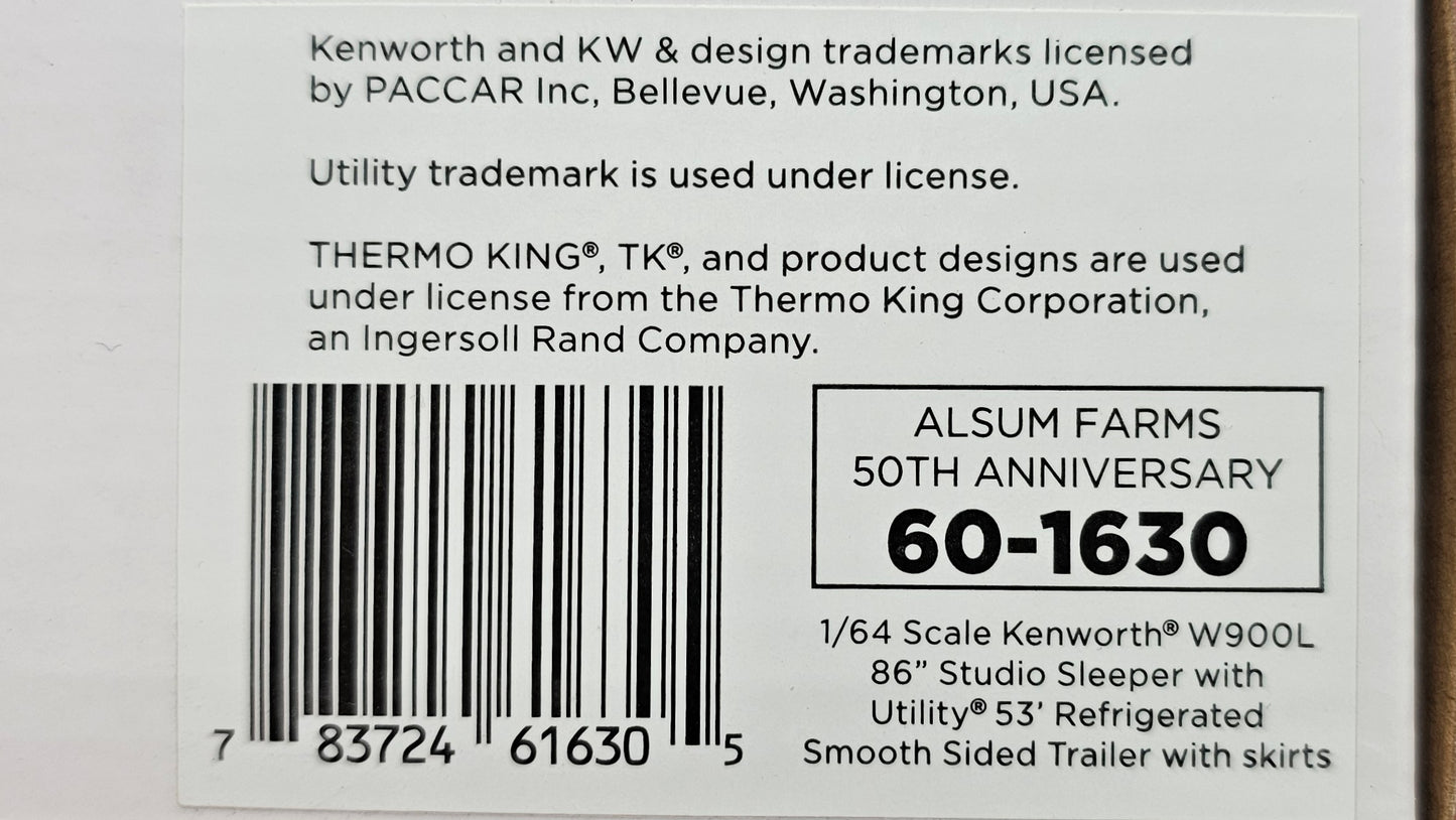 1/64 Scale Kenworth W900L