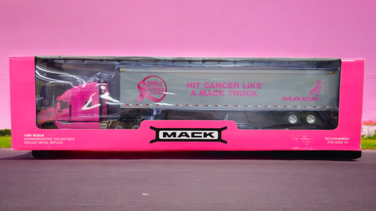 1:50 Scale Pink Lady - Mack Anthem with 53' Trailer