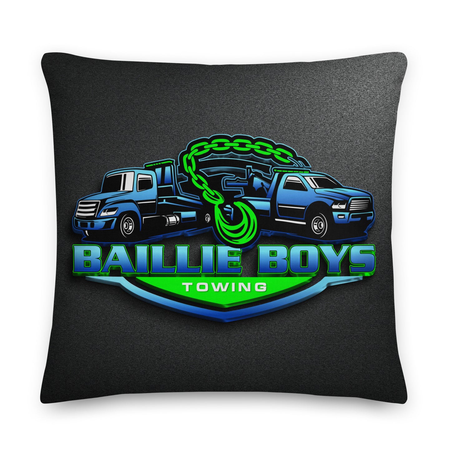 BBT 2 Truck Logo Premium Pillow