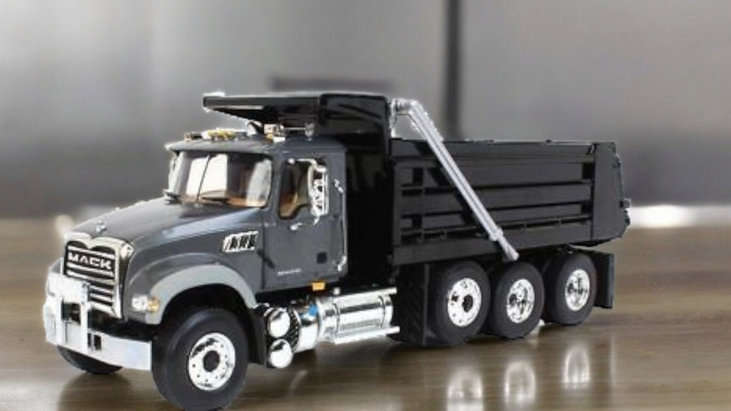 1:34 Scale Mack Granite MP Engine Series Dump Truck