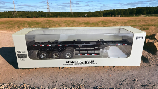 1/50 40' Skeletal Trailer